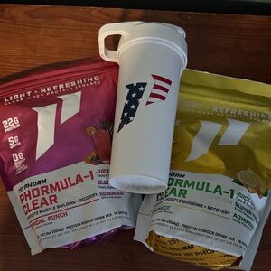 1st Phorm Phormula-1 Clear Protein Pack with Shaker